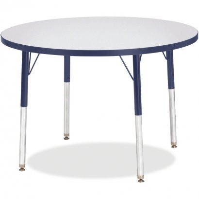 Berries Adult Height Color Edge Round Table 6488JCA112