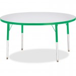 Berries Adult Height Color Edge Round Table 6433JCA119