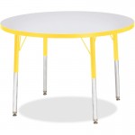 Berries Adult Height Color Edge Round Table 6488JCA007