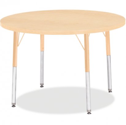 Berries Adult Height Maple Top/Edge Round Table 6488JCA251