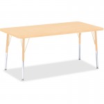 Berries Adult Height Maple Top/Edge Rectangle Table 6408JCA251