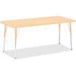 Berries Adult Height Maple Top/Edge Rectangle Table 6413JCA251
