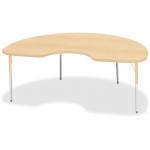 Berries Adult Height Maple Top/Edge Kidney Table 6423JCA251