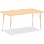 Berries Adult Height Maple Top/Edge Rectangle Table 6473JCA251