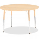 Berries Adult Height Maple Top/Edge Round Table 6468JCA251