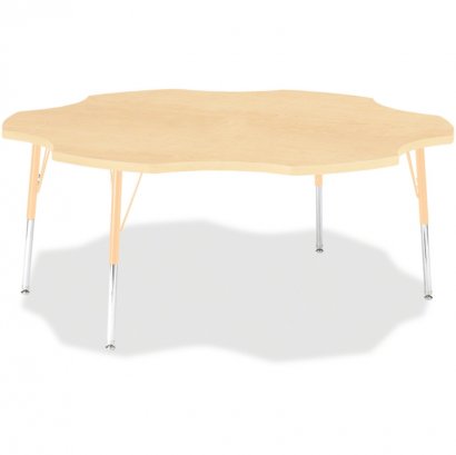 Berries Adult Maple Laminate Six-leaf Table 6458JCA251