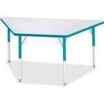 Berries Adult-sz Gray Laminate Trapezoid Table 6443JCA005