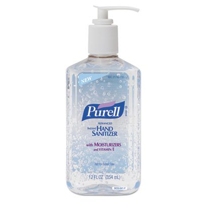 Purell GOJ 3659-12 Advanced Instant Hand Sanitizer, 12oz Pump Bottle GOJ365912EA