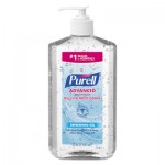 PURELL Advanced Refreshing Gel Hand Sanitizer, Clean Scent, 20 oz Pump Bottle, 12/Carton GOJ302312
