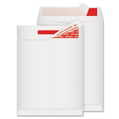 Quality Park Advantage Flap-Stik Tyvek Mailer, Side Seam, 9 x 12, White, 100/Box QUAR2400