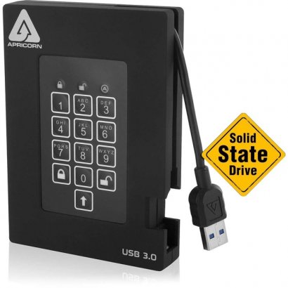 Apricorn Aegis Padlock Fortress - USB 3.0 Solid State Drive A25-3PL256-S4000F