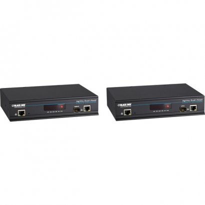 Black Box Agility KVM-Over-IP Matrix, Dual-Head DVI-D, USB 2.0, KVM Extender Kit ACR1020A