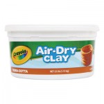 Crayola 575064 Air-Dry Clay, Terra Cotta, 2 1/2 lbs CYO575064
