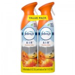 Febreze AIR, Hawaiian Aloha, 8.8 oz Aerosol, 2/Pack, 6 Packs/Carton PGC97794