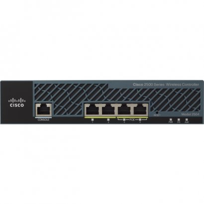 Cisco 2504 Air Wireless LAN Controller - Refurbished AIR-CT2504-5-K9-RF