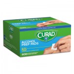 Curad Alcohol Swabs, 1 x 1, 200/Box MIICUR45581RBI