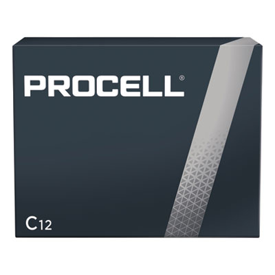 Procell Alkaline C Batteries, 12/Box DURPC1400
