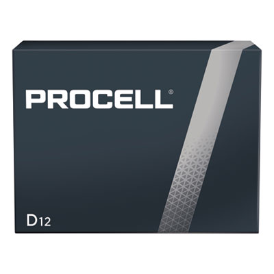 Procell Alkaline D Batteries, 12/Box DURPC1300