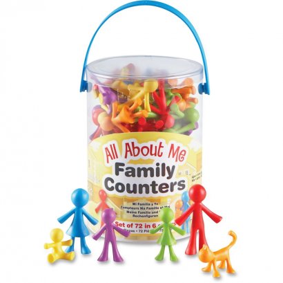 Learning Resources All About Me Family Counters Set LER3372