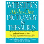 AVT-FSP0467 All-In-One Dictionary/Thesaurus, Hardcover, 768 Pages MERFSP0471