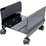 SYBA Multimedia All Metal, Heavy Duty CPU Stand/Roller, Tall Walls, Castors, Black Color SY-ACC65063