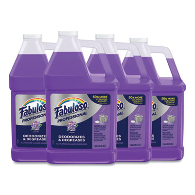 Fabuloso US05253A All-Purpose Cleaner, Lavender Scent, 1 gal Bottle, 4/Carton CPC05253