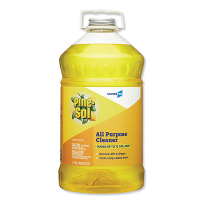Pine-Sol 35419 All-Purpose Cleaner, Lemon, 144 oz, Bottle CLO35419EA