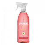 Method All Surface Cleaner, Pink Grapefruit, 28 oz Spray Bottle, 8/Carton MTH00010CT