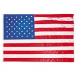 Advantus All-Weather Outdoor U.S. Flag, Heavyweight Nylon, 5 ft x 8 ft AVTMBE002270