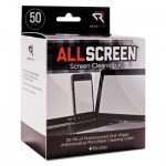 Read Right AllScreen Screen Cleaning Kit, 50 Wipes, 1 Microfiber Cloth REARR15039