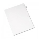 Avery Allstate-Style Legal Exhibit Side Tab Divider, Title: D, Letter, White, 25/Pack AVE82166