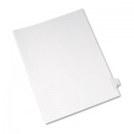 Avery Allstate-Style Legal Exhibit Side Tab Divider, Title: X, Letter, White, 25/Pack AVE82186
