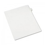 Avery Allstate-Style Legal Exhibit Side Tab Divider, Title: 5, Letter, White, 25/Pack AVE82203