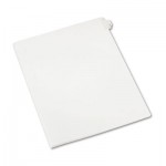 Avery Allstate-Style Legal Exhibit Side Tab Divider, Title: 2, Letter, White, 25/Pack AVE82200