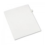 Avery Allstate-Style Legal Exhibit Side Tab Divider, Title: 7, Letter, White, 25/Pack AVE82205