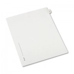 Avery Allstate-Style Legal Exhibit Side Tab Divider, Title: 24, Letter, White, 25/Pack AVE82222