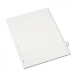 Avery Allstate-Style Legal Exhibit Side Tab Divider, Title: 30, Letter, White, 25/Pack AVE82228