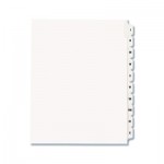 Avery Allstate-Style Legal Exhibit Side Tab Dividers, 10-Tab, I-X, Letter, White AVE82319