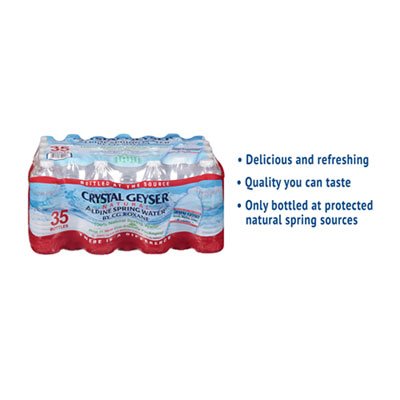 35001 Alpine Spring Water, 16.9 oz Bottle, 35/Case CGW35001CT
