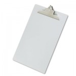 Saunders Aluminum Clipboard w/High-Capacity Clip, 1" Capacity, Holds 8-1/2w x 14h, Silver SAU22519