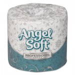 Georgia Pacific Angel Soft ps Premium Bathroom Tissue, 450 Sheets/Roll, 20 Rolls/Carton GPC16620