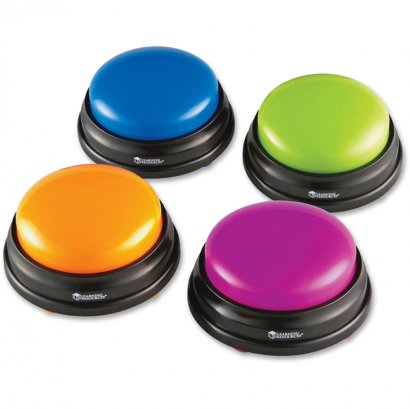 Answer Buzzers, Set of 4 LER3774