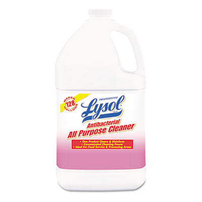 Professional LYSOL Brand 36241-74392 Antibacterial All-Purpose Cleaner Cocncentrate, 1 gal Bottle, 4/Carton RAC74392