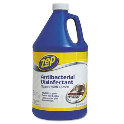 Zep Commercial 1041688 Antibacterial Disinfectant, 1 gal Bottle ZPEZUBAC128