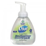 Dial Professional 1700006040 Antibacterial Foam Hand Sanitizer, 15.2 oz Pump Bottle, 4/Carton DIA06040