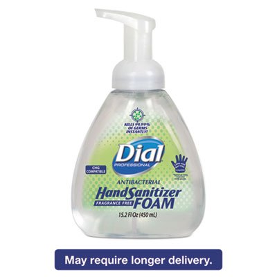 06040 Antibacterial Foaming Hand Sanitizer, 15.2 oz Pump Bottle DIA06040EA