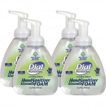 Dial Antibacterial Hand Sanitizer Foam 06040CT