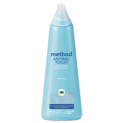 Method Antibacterial Toilet Cleaner, Spearmint, 24 oz Bottle MTH01221