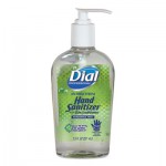 Dial Professional DIA 01585 Antibacterial with Moisturizers Gel Hand Sanitizer, 7.5oz Pump Bottle, 12/Carton DIA01585