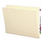 Smead Antimicrobial File Folders, Straight End Tab, 11 Point, Letter, Manila, 100/Box SMD24113